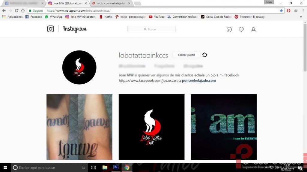 Como subir fotos a Instagram desde la pc 1 Como subir fotos a Instagram desde la pc 1