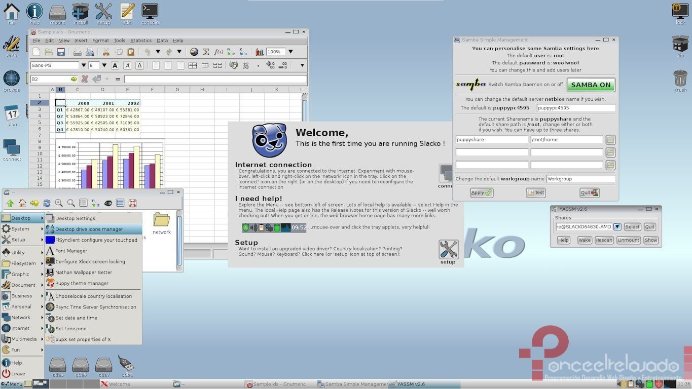 PupyLinux Screenshot