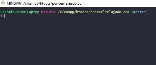 Mostrar Branch actual Git en el terminal